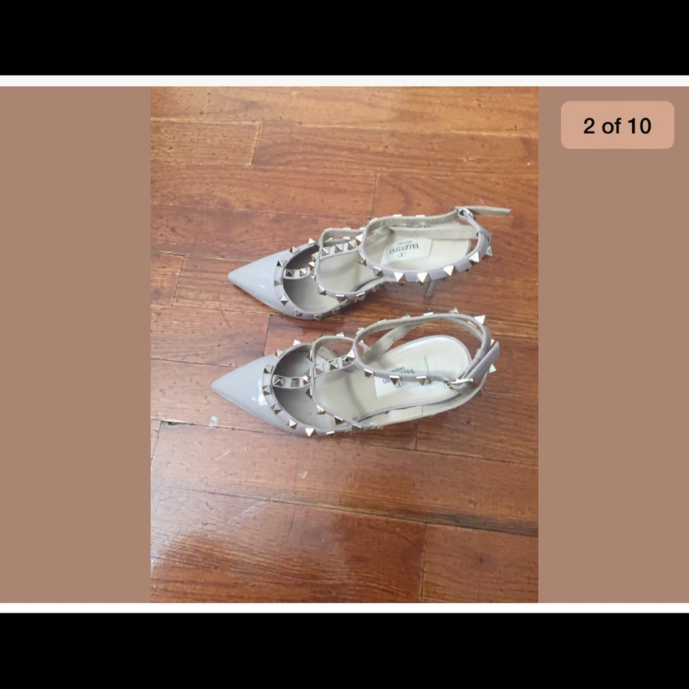 Valentino Rockstud Slingback - Picture 2 of 7